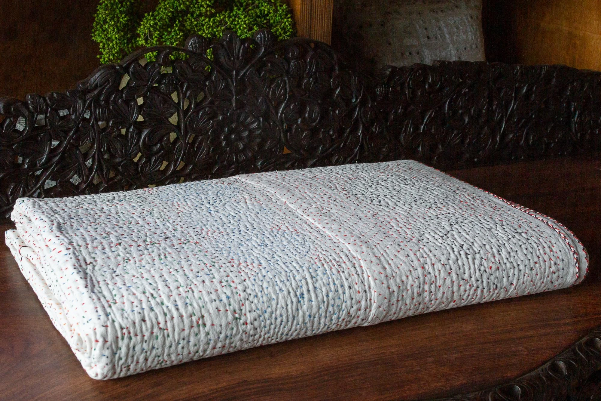 Alabaster Filanan Embroidered Bed Cover 8 Alabaster Filanan Embroidered Bed Cover - Image 6