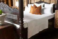 Alabaster Filanan Embroidered Bed Cover 12 Alabaster Filanan Embroidered Bed Cover -Coco & Wolf Shop alabaster filanan embroidered bed cover 6338