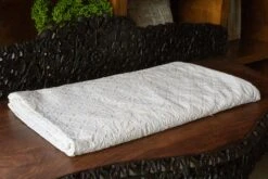 Bela White Applique Coverlet 15 Bela White Applique Coverlet -Coco & Wolf Shop bela white applique coverlet 0713