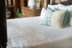 Bela White Applique Coverlet 11 Bela White Applique Coverlet -Coco & Wolf Shop bela white applique coverlet 2878