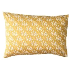 Coco & Wolf Bedding Set Made With Liberty Fabric Capel Mustard, Twin - 2 Pieces -Coco & Wolf Shop coco and wolf bedding set made with liberty fabric capel mustard twin 2 pieces 9917