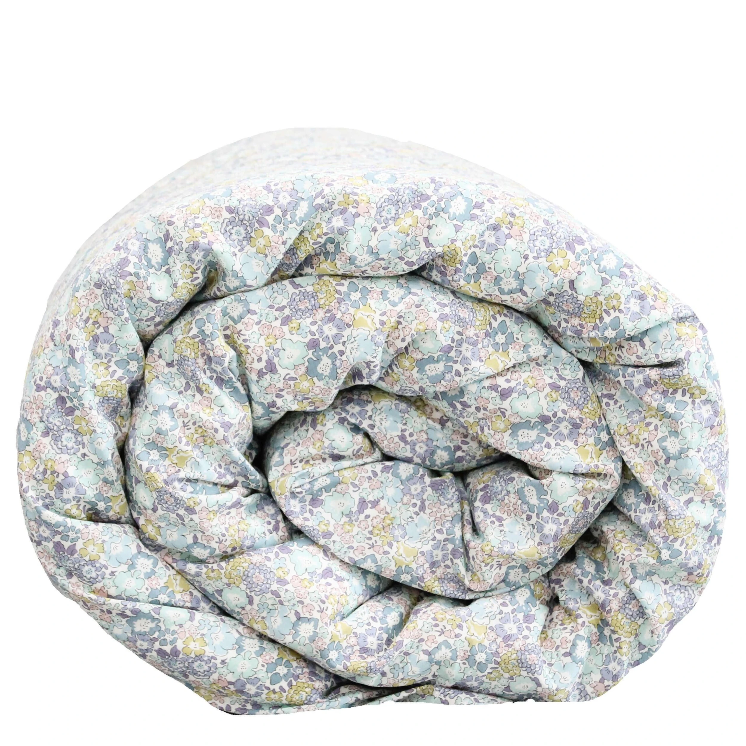 Coco & Wolf Bedding Set Made With Liberty Fabric Michelle Sea Green, Twin - 2 Pieces 6 Coco & Wolf Bedding Set Made With Liberty Fabric Michelle Sea Green, Twin - 2 Pieces - Image 4