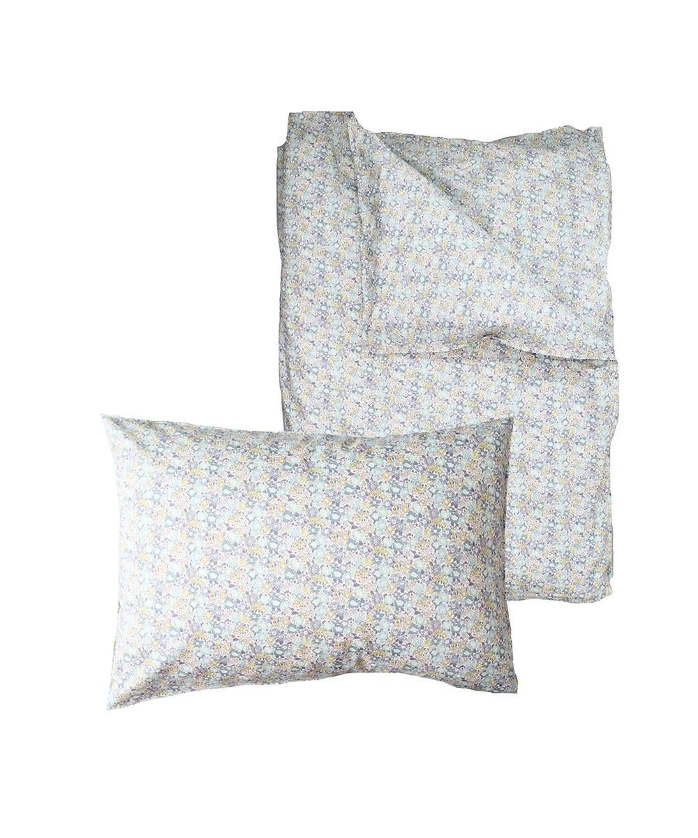 Coco & Wolf Bedding Set Made With Liberty Fabric Michelle Sea Green, Twin - 2 Pieces 7 Coco & Wolf Bedding Set Made With Liberty Fabric Michelle Sea Green, Twin - 2 Pieces - Image 5