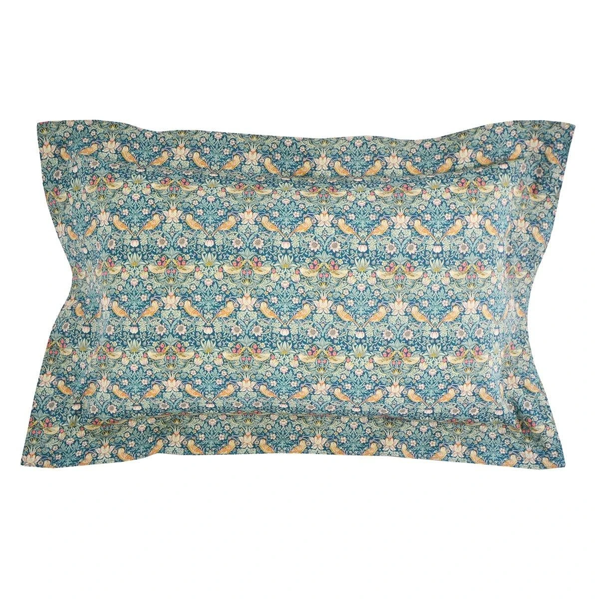 Coco & Wolf Bedding Set Made With Liberty Fabric Strawberry Thief & Eva Belle, King - 3 Pieces 5 Coco & Wolf Bedding Set Made With Liberty Fabric Strawberry Thief & Eva Belle, King - 3 Pieces - Image 3