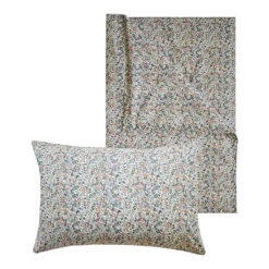 Coco & Wolf Bedding Set Made With Organic Liberty Fabric Wiltshire, Twin - 2 Pieces