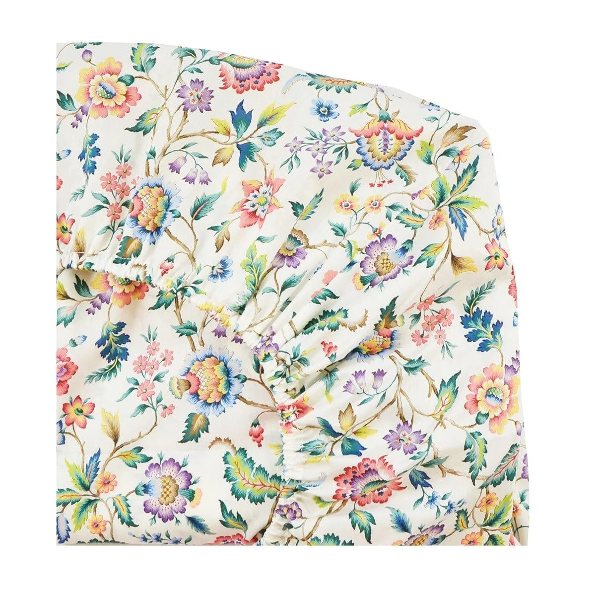 Coco & Wolf Fitted Sheet Made With Liberty Fabric Eva Belle, Twin 6 Coco & Wolf Fitted Sheet Made With Liberty Fabric Eva Belle, Twin - Image 4