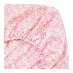 Coco & Wolf Fitted Sheet Made With Liberty Fabric Mitsi Valeria Pink, King