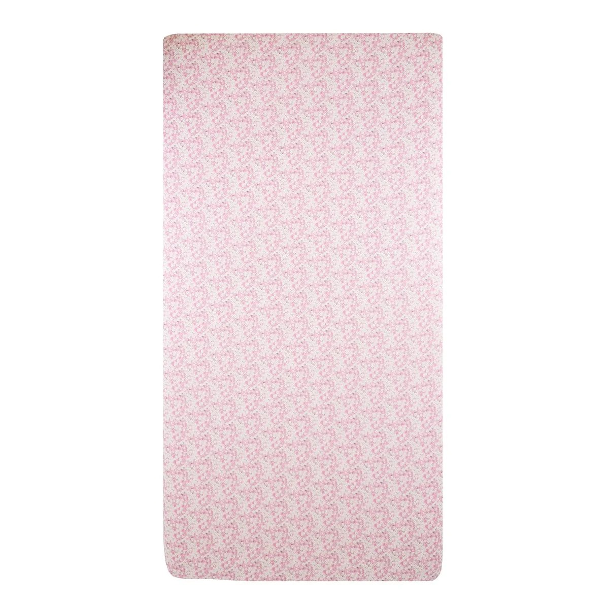 Coco & Wolf Fitted Sheet Made With Liberty Fabric Mitsi Valeria Pink, Queen 5 Coco & Wolf Fitted Sheet Made With Liberty Fabric Mitsi Valeria Pink, Queen - Image 3