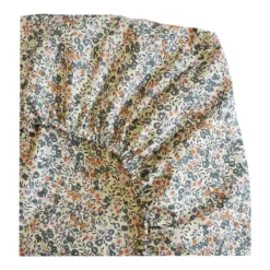 Coco & Wolf Fitted Sheet Made With Organic Liberty Fabric Wiltshire, Crib