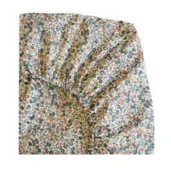 Coco & Wolf Fitted Sheet Made With Organic Liberty Fabric Wiltshire, Queen -Coco & Wolf Shop coco and wolf fitted sheet made with organic liberty fabric wiltshire queen 3193