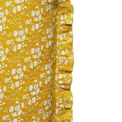 Coco & Wolf Gathered Edge Pillowcases Made With Liberty Fabric Capel Mustard - Set Of 2 -Coco & Wolf Shop coco and wolf gathered edge pillowcases made with liberty fabric capel mustard set of 2 6034