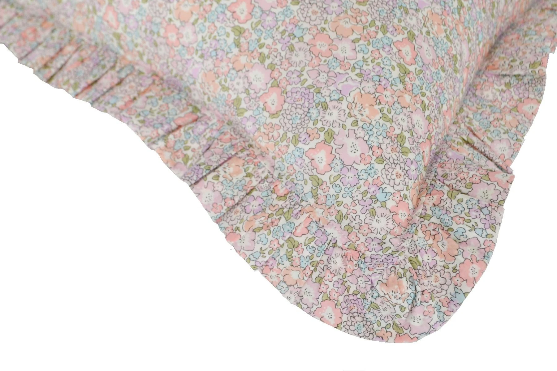 Coco & Wolf Gathered Edge Pillowcases Made With Liberty Fabric Michelle Lilac - Set Of 2 7 Coco & Wolf Gathered Edge Pillowcases Made With Liberty Fabric Michelle Lilac - Set Of 2 - Image 5