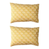 Coco & Wolf Pillowcases Made With Liberty Fabric Capel Mustard - Set Of 2 -Coco & Wolf Shop coco and wolf pillowcases made with liberty fabric capel mustard set of 2 4805