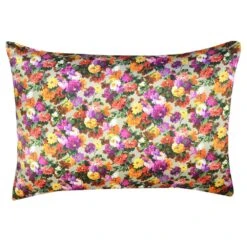 Coco & Wolf Silk Pillowcase Made With Liberty Fabric Chatsworth Bloom -Coco & Wolf Shop coco and wolf silk pillowcase made with liberty fabric chatsworth bloom 4423