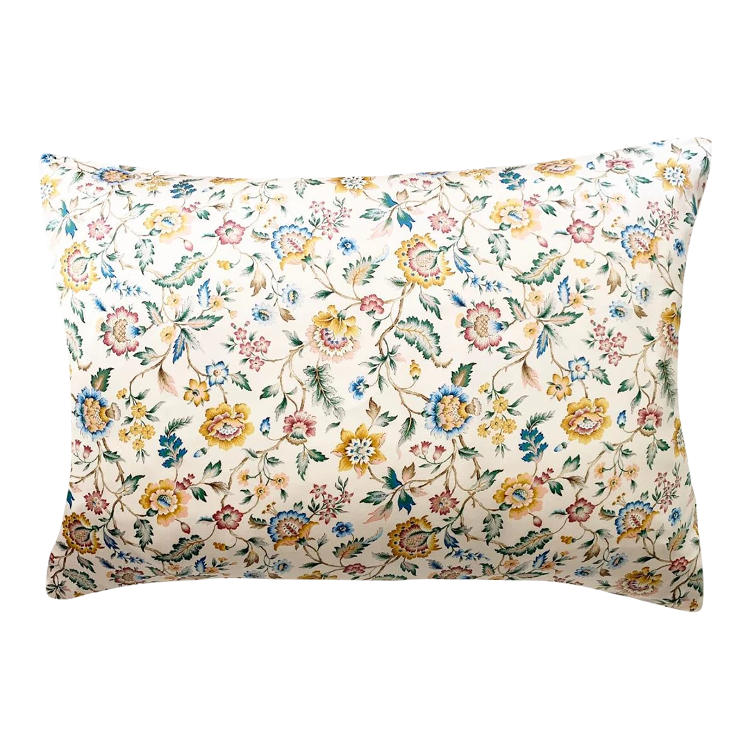 Coco & Wolf Silk Pillowcase Made With Liberty Fabric Eva Belle 2 Coco & Wolf Silk Pillowcase Made With Liberty Fabric Eva Belle