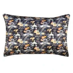 Coco & Wolf Silk Pillowcase Made With Liberty Fabric Kingdom -Coco & Wolf Shop coco and wolf silk pillowcase made with liberty fabric kingdom 7751