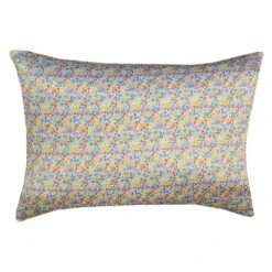 Coco & Wolf Silk Pillowcase Made With Liberty Fabric Poppy Park -Coco & Wolf Shop coco and wolf silk pillowcase made with liberty fabric poppy park 4523