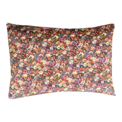 Coco & Wolf Silk Pillowcase Made With Liberty Fabric Thorpeness Pink