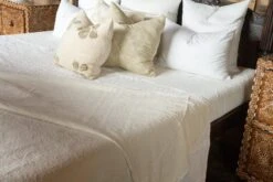 Daisy Applique Coverlet -Coco & Wolf Shop daisy applique coverlet 3428