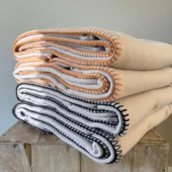 Dimas Wool Throw Blanket -Coco & Wolf Shop dimas wool throw blanket 1835