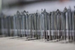 Early 21st Century Hand Finished Organic Wool Red Wave Throw -Coco & Wolf Shop early 21st century hand finished organic wool red wave throw 0033