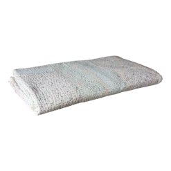 Eggshell Filanan Embroidered Bed Cover