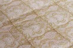 Enchanted Paisley Block Print Cotton Bed Coverlet -Coco & Wolf Shop enchanted paisley block print cotton bed coverlet 0608