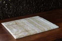 Enchanted Paisley Block Print Cotton Bed Coverlet -Coco & Wolf Shop enchanted paisley block print cotton bed coverlet 9643