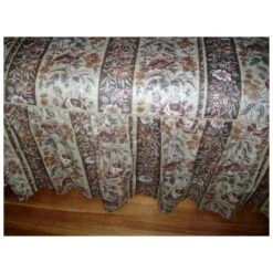 Fine And Early Antique 19th Century Printed Glazed Waxed Chintz American Coverlet Bed Spread Quilt 16 Fine And Early Antique 19th Century Printed Glazed Waxed Chintz American Coverlet Bed Spread Quilt -Coco & Wolf Shop fine and early antique 19th century printed glazed waxed chintz american coverlet bed spread quilt 1173