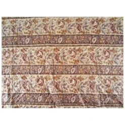 Fine And Early Antique 19th Century Printed Glazed Waxed Chintz American Coverlet Bed Spread Quilt 13 Fine And Early Antique 19th Century Printed Glazed Waxed Chintz American Coverlet Bed Spread Quilt -Coco & Wolf Shop fine and early antique 19th century printed glazed waxed chintz american coverlet bed spread quilt 5960