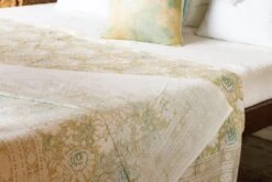 Floral Block Print Cotton Bed Coverlet 13 Floral Block Print Cotton Bed Coverlet -Coco & Wolf Shop floral block print cotton bed coverlet 3710