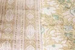 Floral Block Print Cotton Bed Coverlet 12 Floral Block Print Cotton Bed Coverlet -Coco & Wolf Shop floral block print cotton bed coverlet 9291