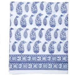 Malabar Multi-Paisley Full Deep Blue Fitted Sheet 12 Malabar Multi-Paisley Full Deep Blue Fitted Sheet -Coco & Wolf Shop malabar multi paisley full deep blue fitted sheet 3576