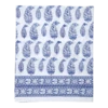 Malabar Multi-Paisley Full Deep Blue Flat Sheet