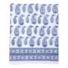 Malabar Multi-Paisley King Deep Blue Fitted Sheet