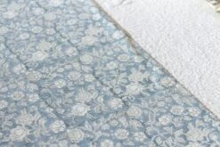 Nigella Bloom Block Print Cotton Bed Spread -Coco & Wolf Shop nigella bloom block print cotton bed spread 7713