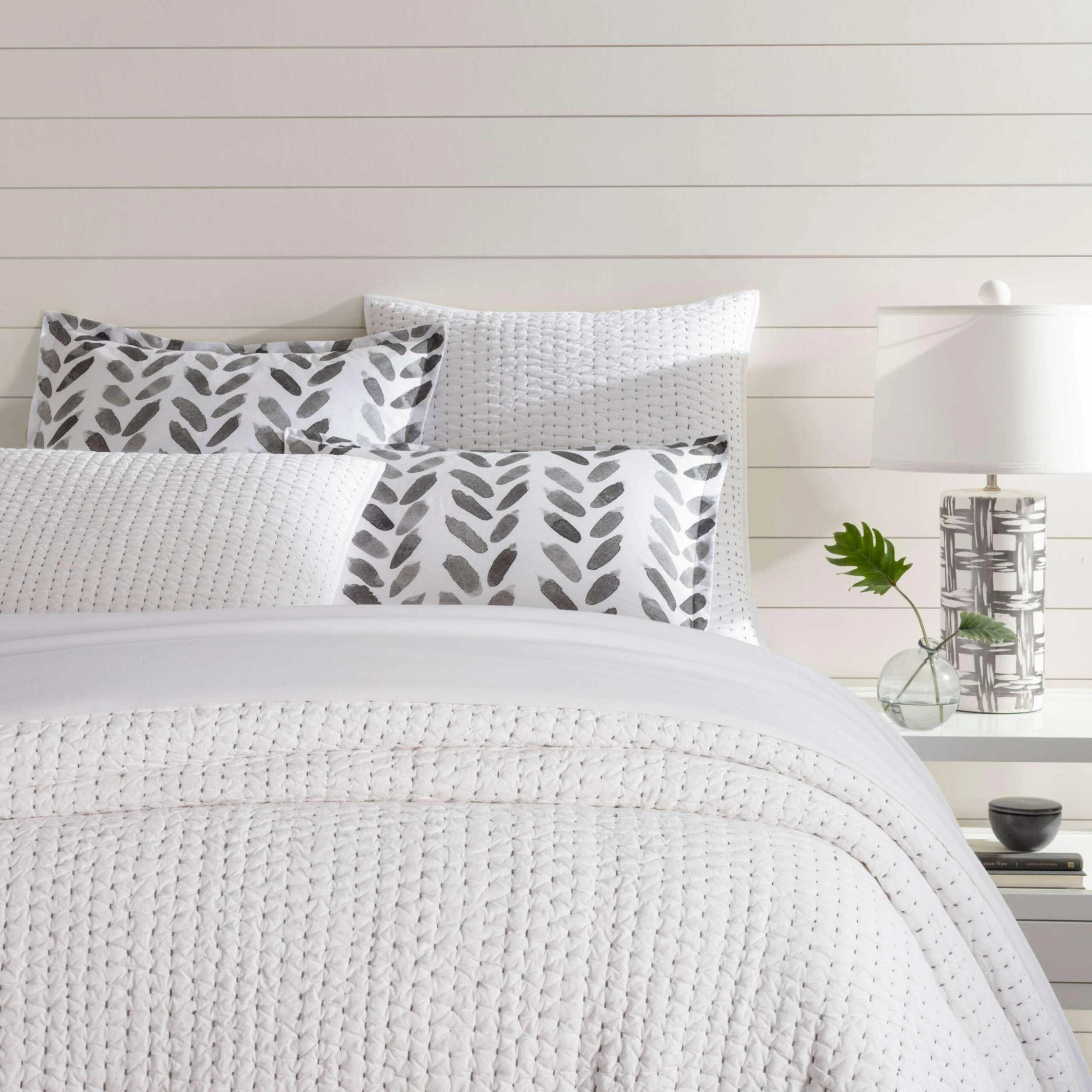 Pine Cone Hill By Annie Selke Atlantic Shale Quilt, Full/Queen 3 Pine Cone Hill By Annie Selke Atlantic Shale Quilt, Full/Queen