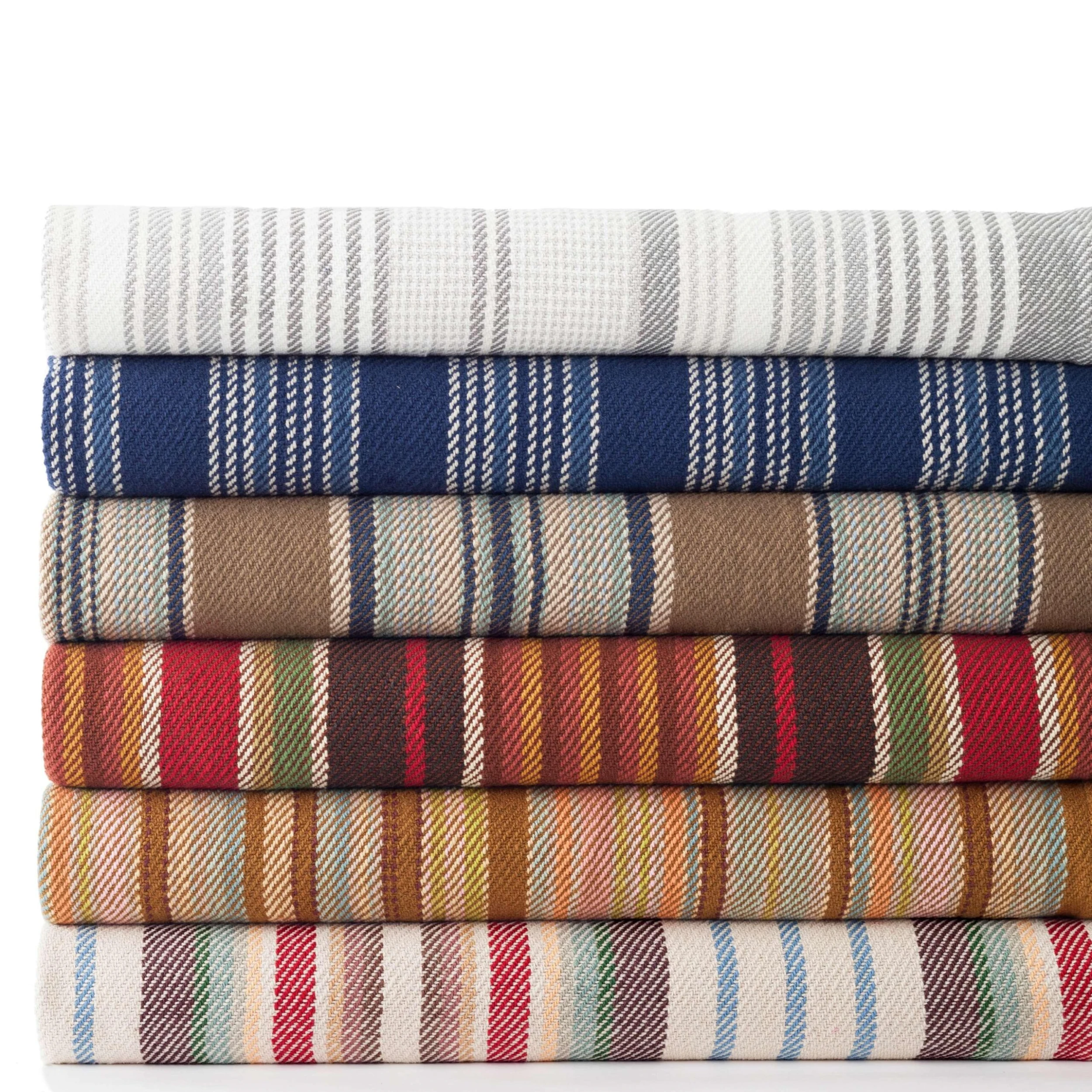 Pine Cone Hill By Annie Selke Blue Heron Blanket, King 6 Pine Cone Hill By Annie Selke Blue Heron Blanket, King - Image 4