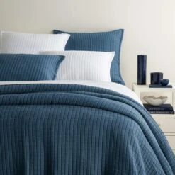 Pine Cone Hill By Annie Selke Boyfriend Aegean Matelasse Coverlet, Queen