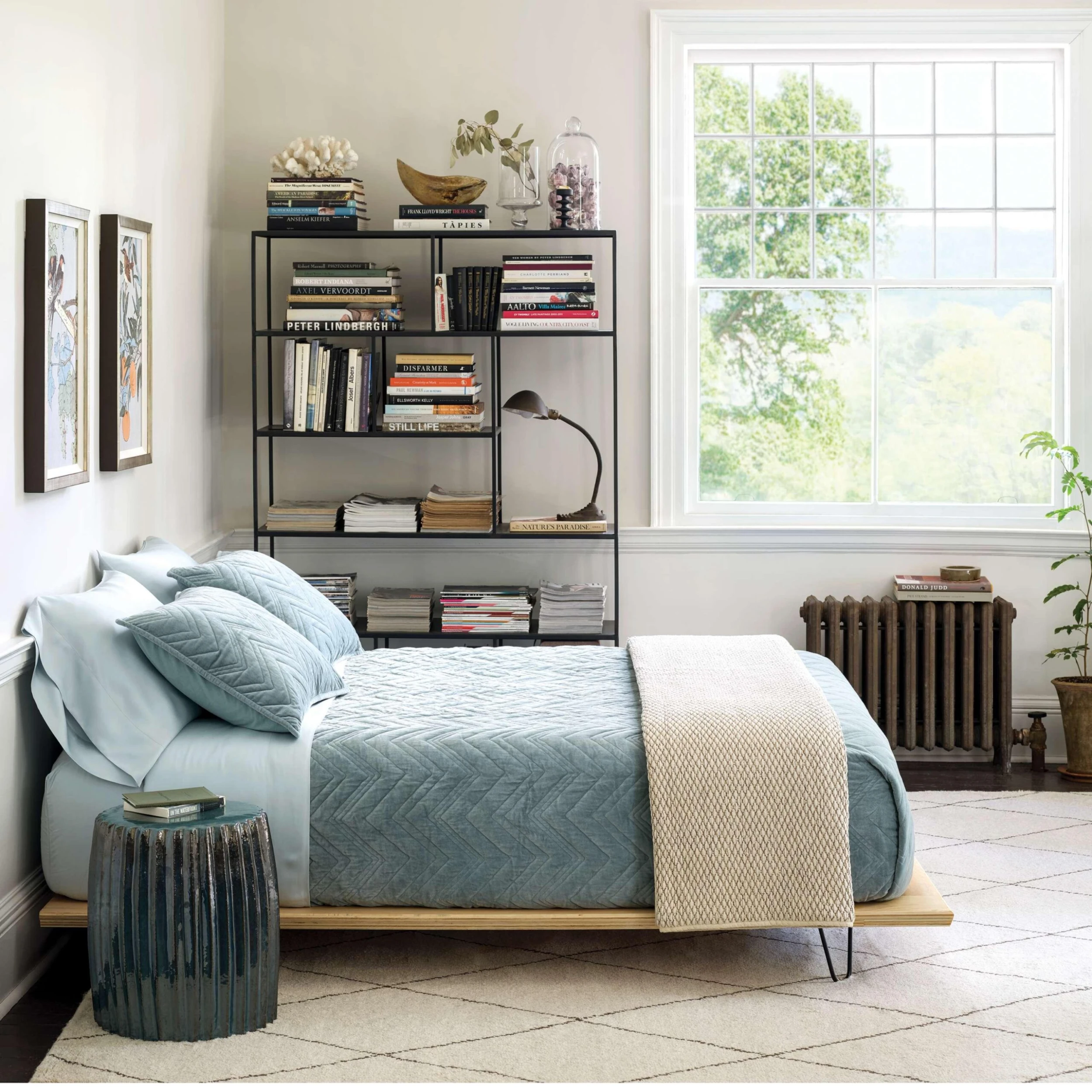 Pine Cone Hill By Annie Selke Brentwood Velvet Ocean Quilt, King 5 Pine Cone Hill By Annie Selke Brentwood Velvet Ocean Quilt, King - Image 3