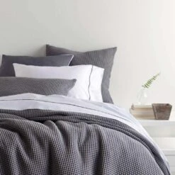 Pine Cone Hill By Annie Selke Bubble Grey Matelasse Coverlet, King -Coco & Wolf Shop pine cone hill by annie selke bubble grey matelasse coverlet king 2575
