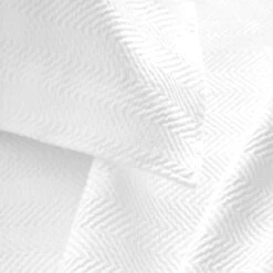 Pine Cone Hill By Annie Selke Herringbone White Matelasse Coverlet, Queen -Coco & Wolf Shop pine cone hill by annie selke herringbone white matelasse coverlet queen 0597