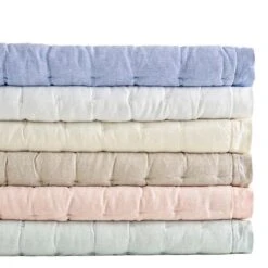 Pine Cone Hill By Annie Selke Lush Linen Slipper Pink Puff, King -Coco & Wolf Shop pine cone hill by annie selke lush linen slipper pink puff king 4670