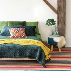 Pine Cone Hill By Annie Selke Parisienne Velvet Evergreen Quilt, Full/Queen -Coco & Wolf Shop pine cone hill by annie selke parisienne velvet evergreen quilt fullqueen 8853