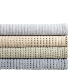 Pine Cone Hill By Annie Selke Pick Stitch Navy Matelasse Coverlet, King -Coco & Wolf Shop pine cone hill by annie selke pick stitch navy matelasse coverlet king 7814