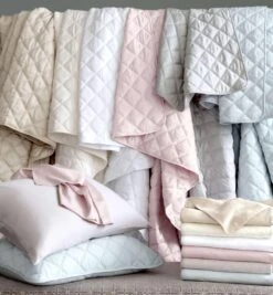 Pine Cone Hill By Annie Selke Quilted Silken Solid Robin's Egg Blue Coverlet, King -Coco & Wolf Shop pine cone hill by annie selke quilted silken solid robins egg blue coverlet king 5190