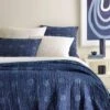 Pine Cone Hill By Annie Selke Resist Dot Indigo Coverlet, King -Coco & Wolf Shop pine cone hill by annie selke resist dot indigo coverlet king 8166