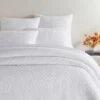 Pine Cone Hill By Annie Selke Tea & Toast White Quilt, Twin