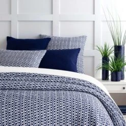 Pine Cone Hill By Annie Selke Tyler Indigo Quilt, King