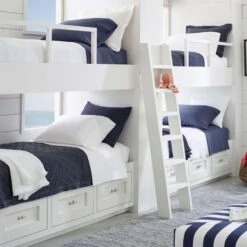 Pine Cone Hill By Annie Selke Washed Linen White Quilt, Twin -Coco & Wolf Shop pine cone hill by annie selke washed linen white quilt twin 7552